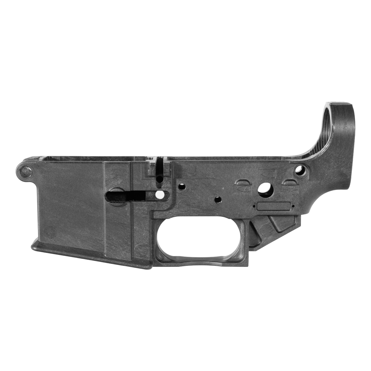 Tegra Arms Carbon Fiber Composite AR-15 Lower, Stripped