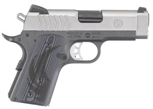 Ruger SR1911 Lightweight Officer 9mm Stainless Pistol