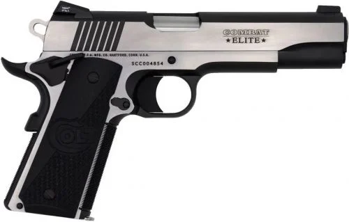 Colt Combat Elite Government Series 80 Two-Tone .45 ACP Stainless Pistol