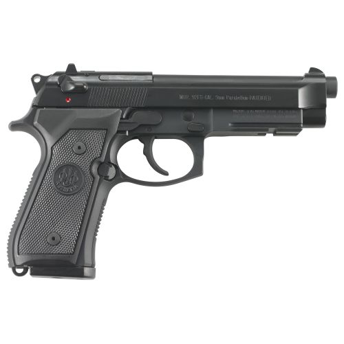 Beretta 92 M9A1 Ambidextrous Manual Safety 9mm Blue/Black Pistol