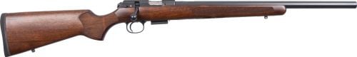CZ 457 Varmint Turkish Walnut Bolt Action .22 LR Blue/Black Rifle