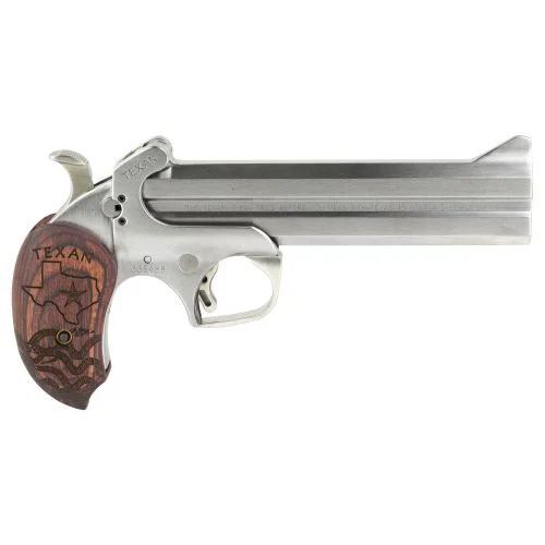 Bond Arms Texan Double-Barrel .45 Colt .410 Stainless/Silver Derringer