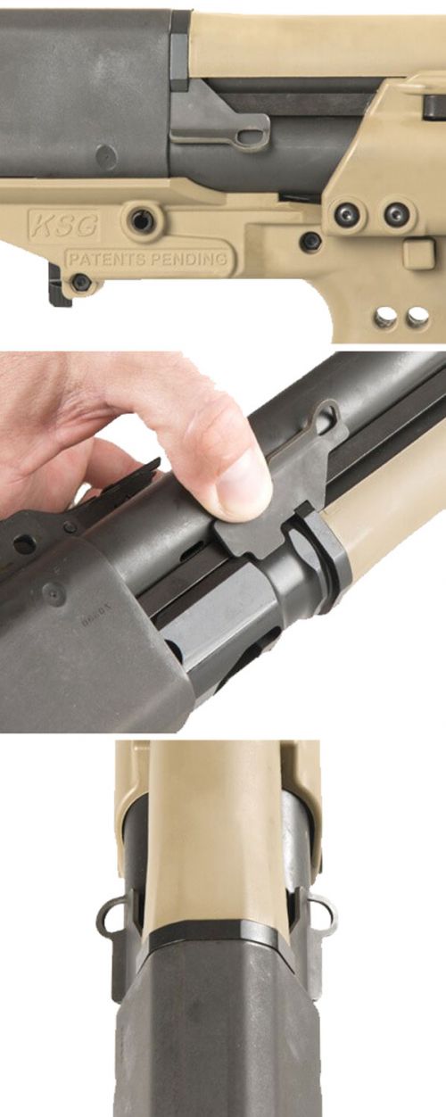 Keltec KSG515 Single Point Sling Attachment Black Steel