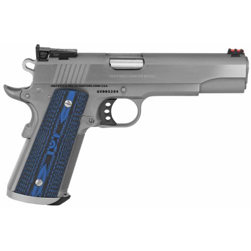 Colt Gold Cup Trophy Competition .38 Super Stainless/Silver Pistol