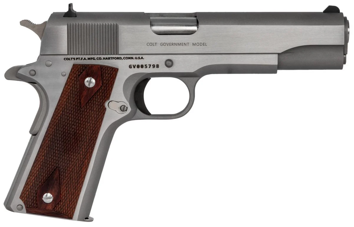 Colt 1911 Classic Government .45 ACP Stainless Steel Pistol