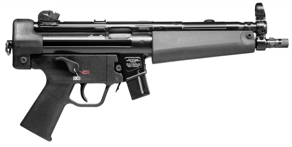 Heckler & Koch SP5 MP5 Style Roller-Delayed 9mm Blue/Black Pistol