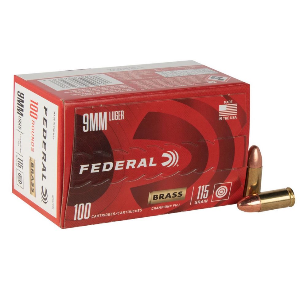 Federal Premium Champion Training 9mm