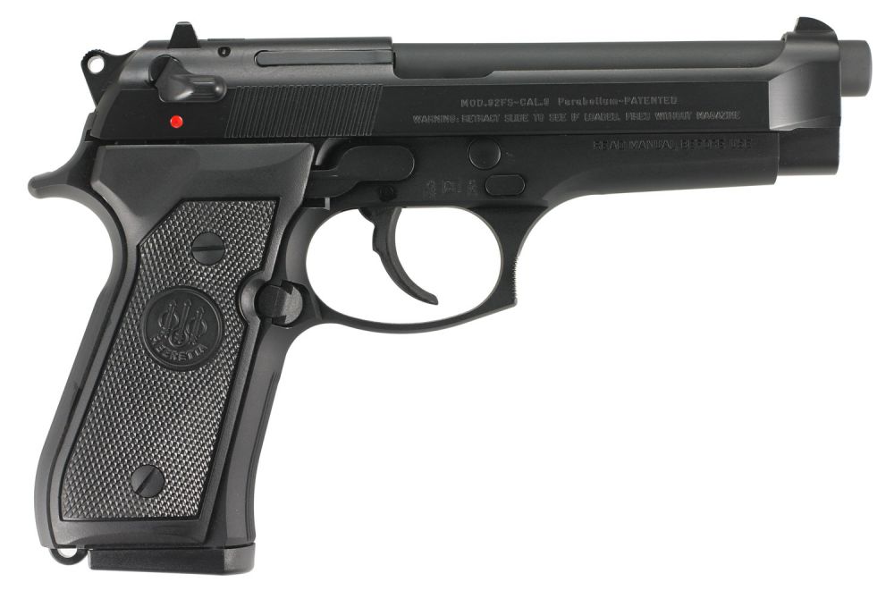 Beretta 92FS California Compliant 9mm Blue/Black Pistol