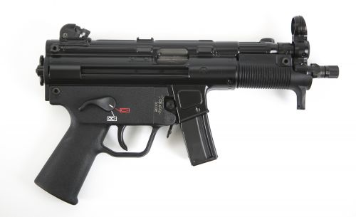 Heckler & Koch SP5K-PDW Civilian Sporting Variant 9mm Black Pistol