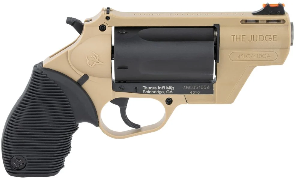 Taurus Judge Public Defender .45 Colt/.410 Flat Dark Earth Revolver