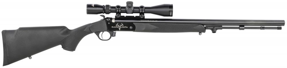Traditions Firearms Buckstalker XT .50 Blued Muzzleloader Rifle 3-9x40 Scope with Duplex Reticle