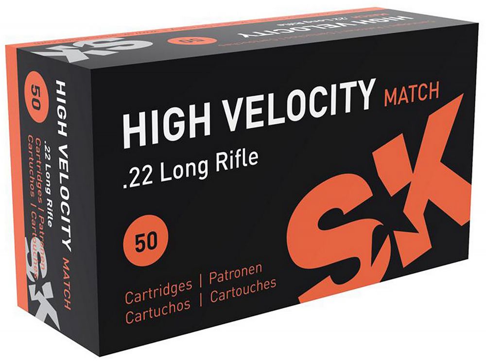 SK High Velocity Match .22 LR