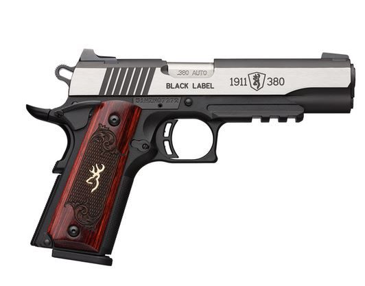 Browning 1911-380 Black Label Medallion Pro Full Size .380 ACP Matte Black Stainless Steel Pistol
