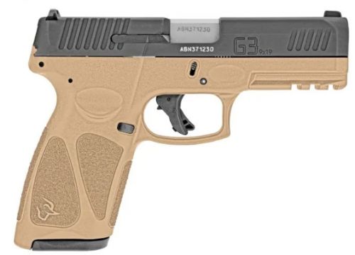 Taurus G3 9mm Tan Black Pistol