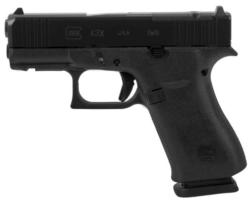 Glock 43X MOS Optic Ready 9mm Black Pistol