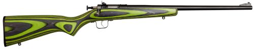 Crickett Crickett Single Shot .22 LR Black and Green Laminate Rifle