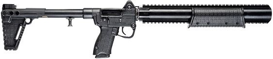 KelTec SUB CQB Integral Suppressed Folding 9mm Black Rifle