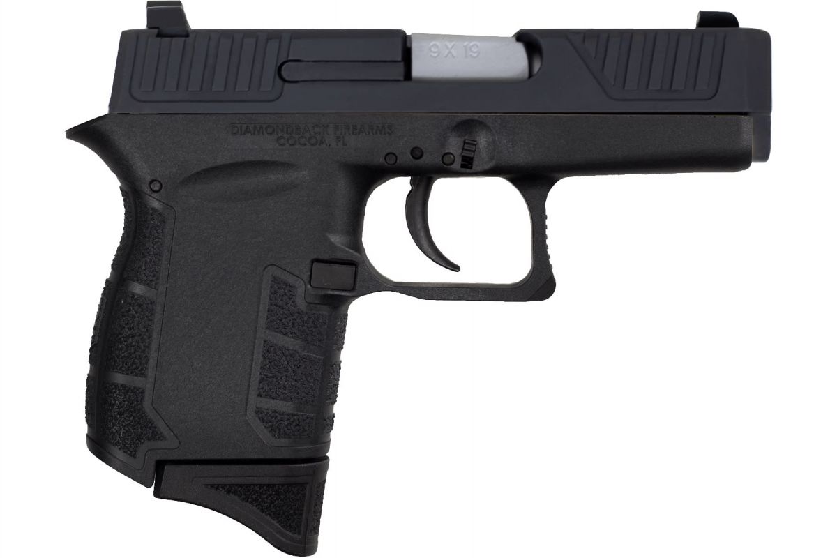 Diamondback Firearms DB9 G4 Stainless/Silver Slide 9mm Pistol