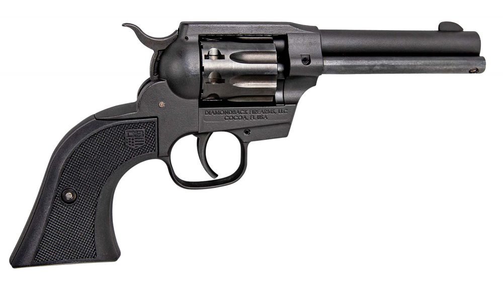 Diamondback Firearms Sidekick Convertible .22 LR and .22 WMR Black Cerakote Revolver