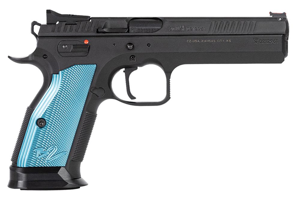 CZ TS 2 Competition .40 S&W Blue/Black Pistol