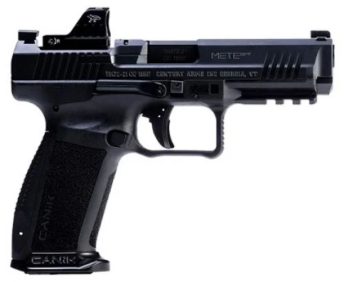 Canik METE SFT Full Size Optics Ready 9mm Black Pistol with Mecanik M01 Red Dot