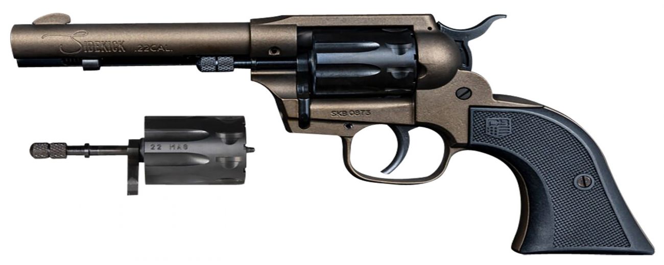 Diamondback Firearms Sidekick Convertible .22 LR .22 WMR Midnight Bronze Cerakote Revolver