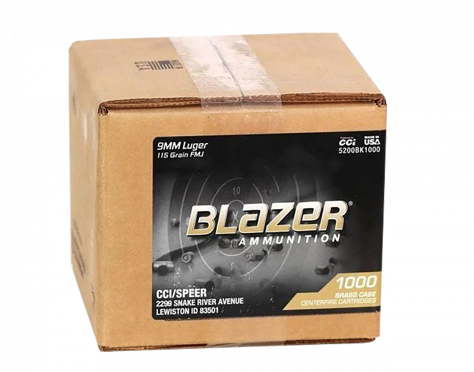 CCI Blazer Brass 9mm