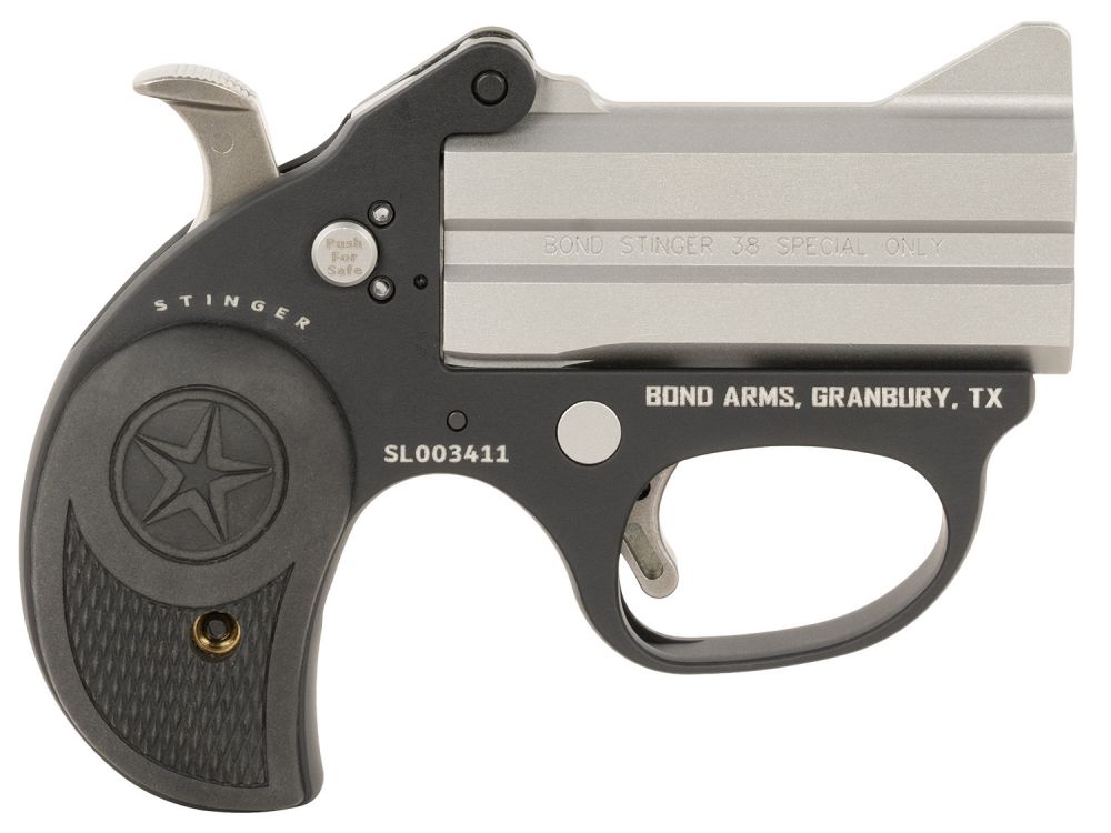 Bond Arms Stinger RS Slim-Profile .38 Special Stainless Steel Derringer