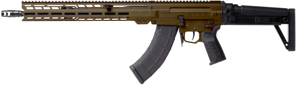 CMMG DISSENT Mk47 Folding Stock 7.62x39mm Bronze Rifle