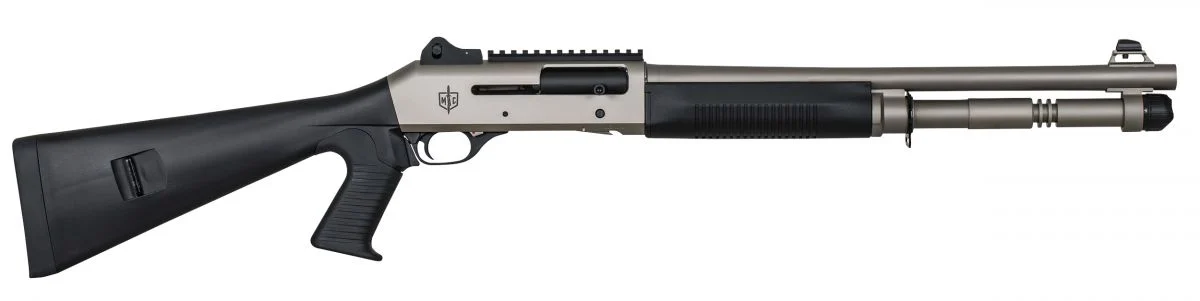 Military Armament Corporation MAC 1014 Marine 12 Gauge Nickel Shotgun
