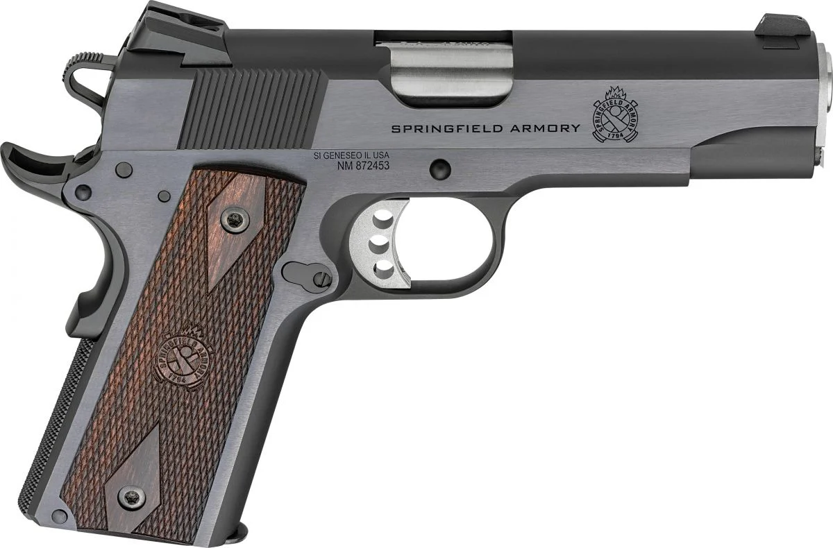 Springfield Armory 1911 Garrison Commander Compact .45 ACP Blued Pistol