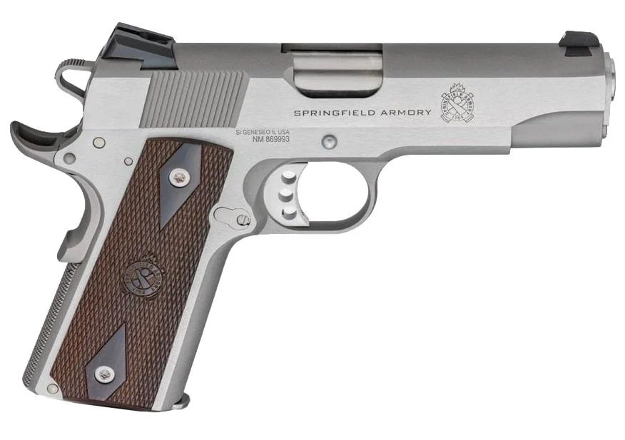Springfield Armory 1911 Garrison Compact .45 ACP Stainless/Silver Pistol