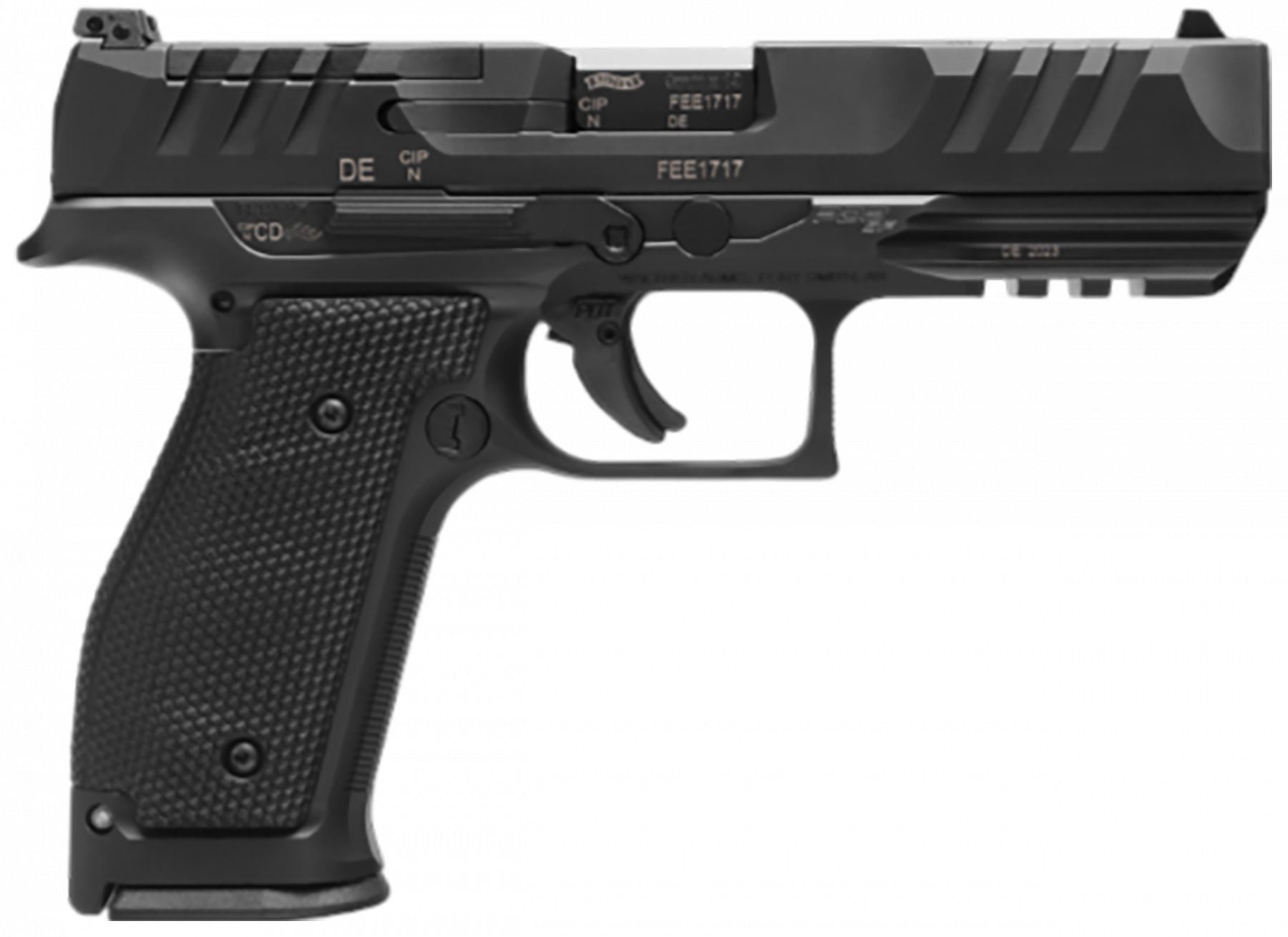 Walther PDP SF Steel Frame Full Size 9mm Black Pistol