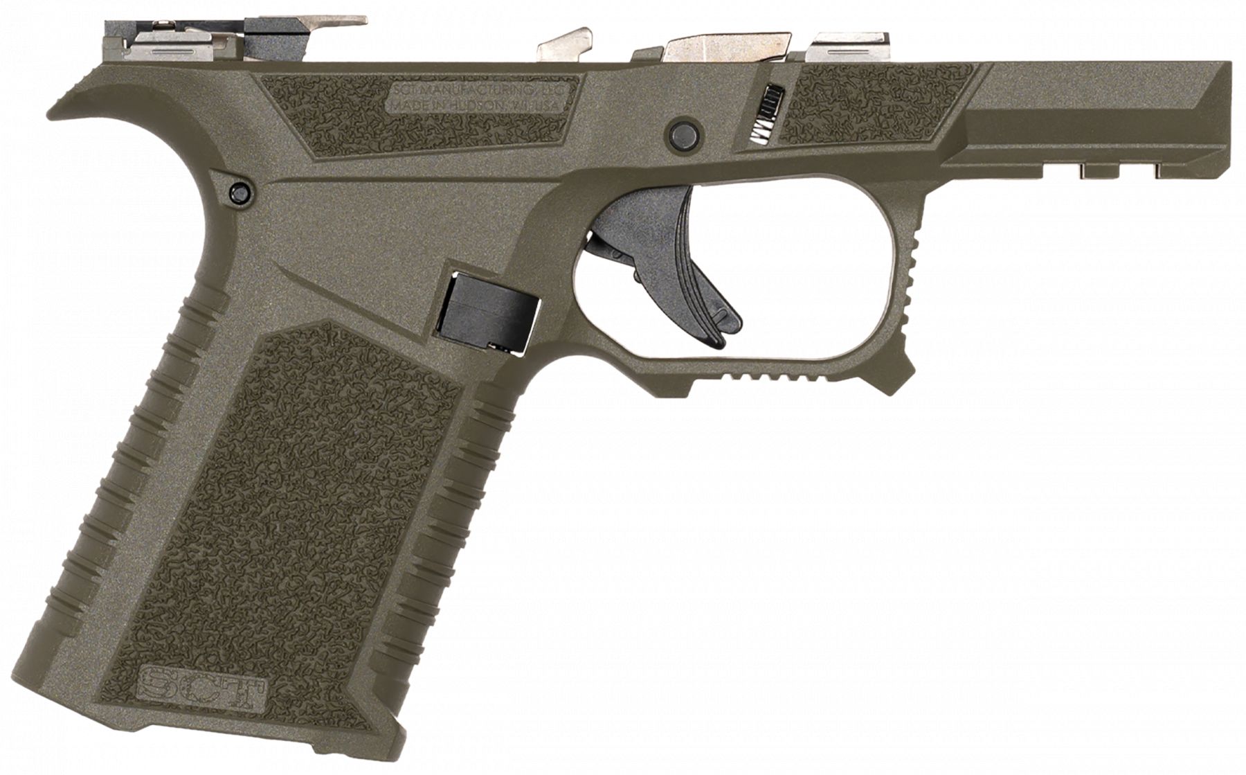 SCT Manufacturing 43X/48 SC Assembled Polymer Frame .380 ACP ODG Glock 43X and 48 Compatible Frame