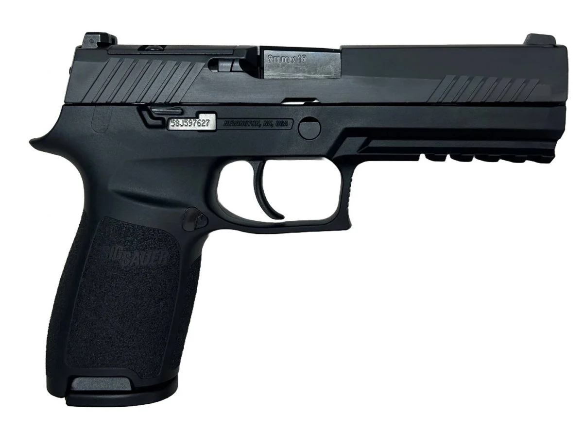 SIG Sauer P320 Full Size Optic Ready 9mm Blue/Black Pistol
