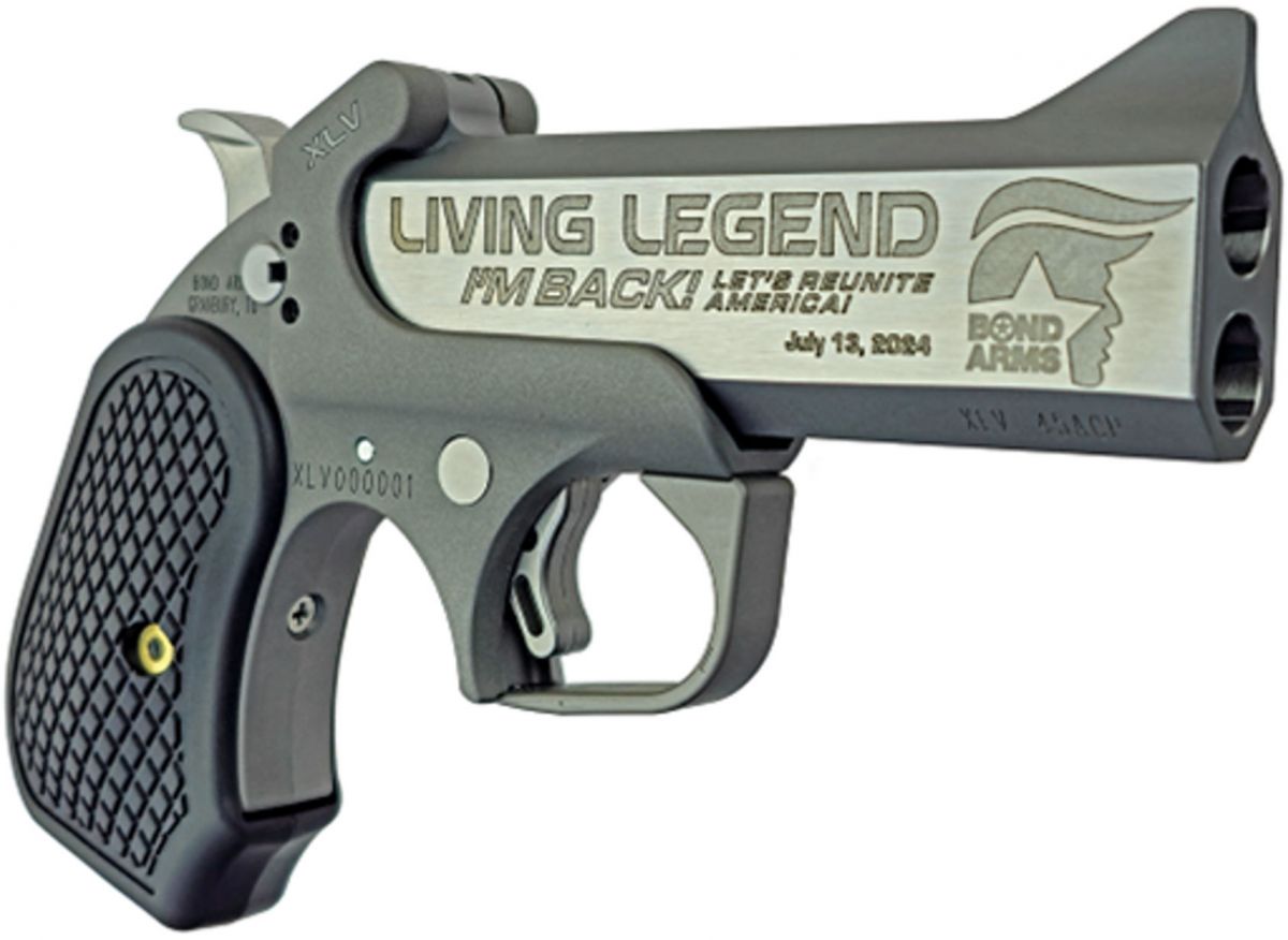 Bond Arms XLV Living Legend Limited Edition .45 ACP Bead Blasted Matte Stainless Derringer