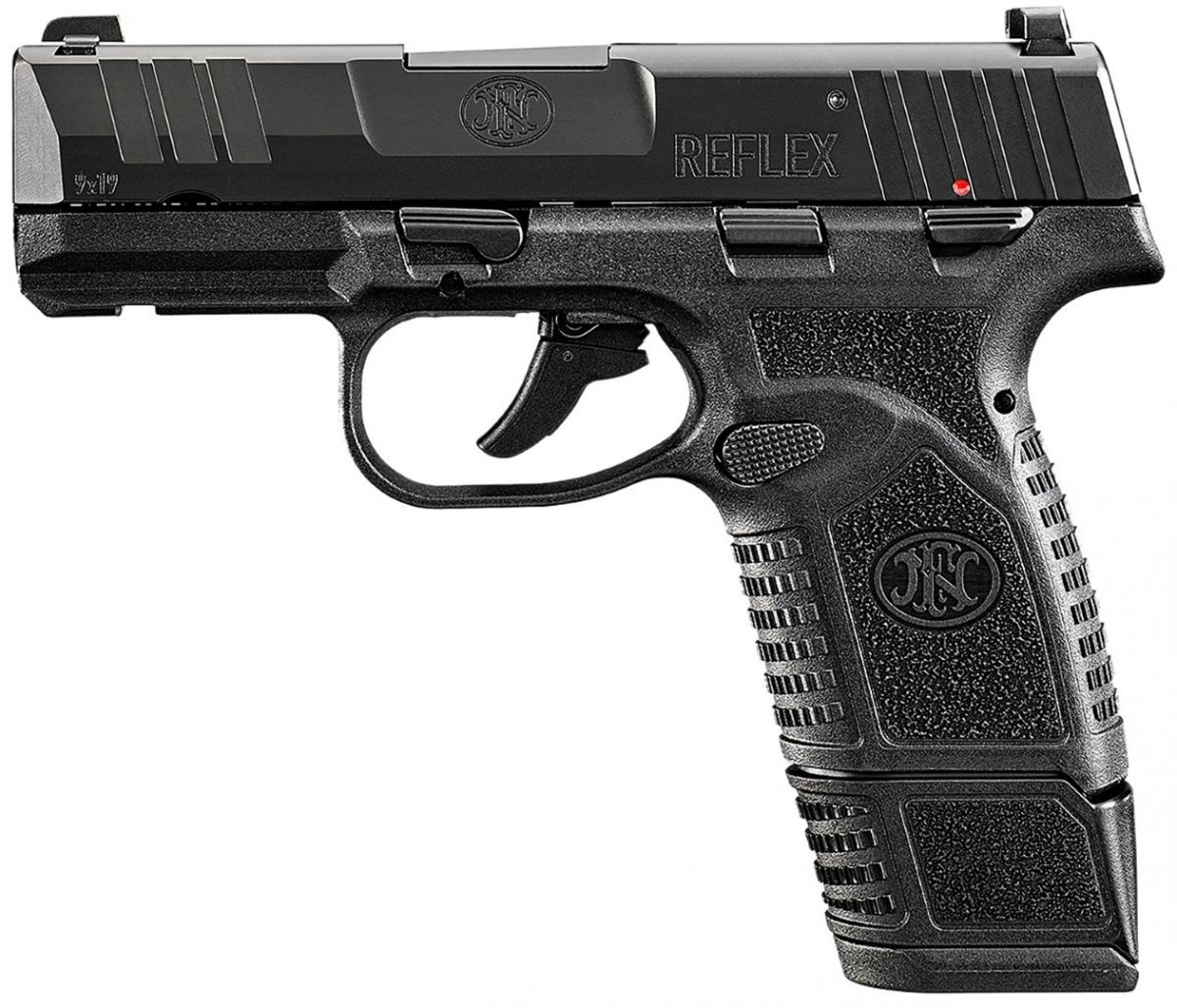 FN Reflex Manual Safety 9mm Blue/Black Pistol