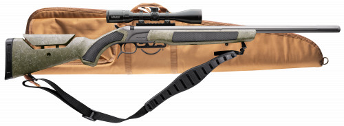 CVA Accura MR-X .50 ODG Gray Black Black Powder Rifle KonusPro 3-9x40 IR w/ BDC Reticle