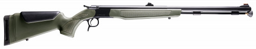 CVA Optima PR2048N .50 Black Nitride Fluted Barrel OD Green Synthetic Black Powder Rifle