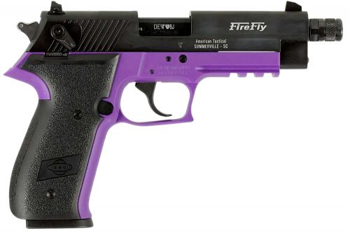 American Tactical GSG FireFly Threaded Barrel .22 LR Purple Pistol