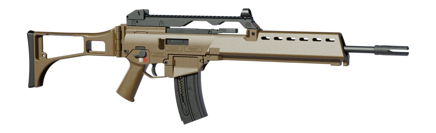 HK G36 .22 LR Flat Dark Earth Receiver Rifle