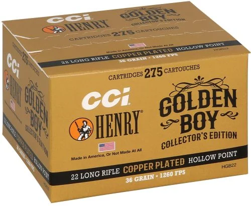 CCI Henry Golden Boy Collectors Edition .22 LR