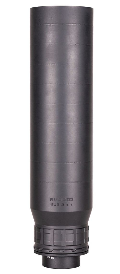 Rugged Suppressors R9 Suppressor 9mm Black Pistol