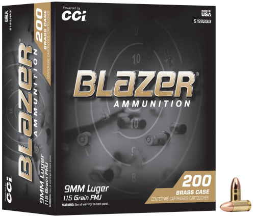 CCI Blazer Brass 9mm