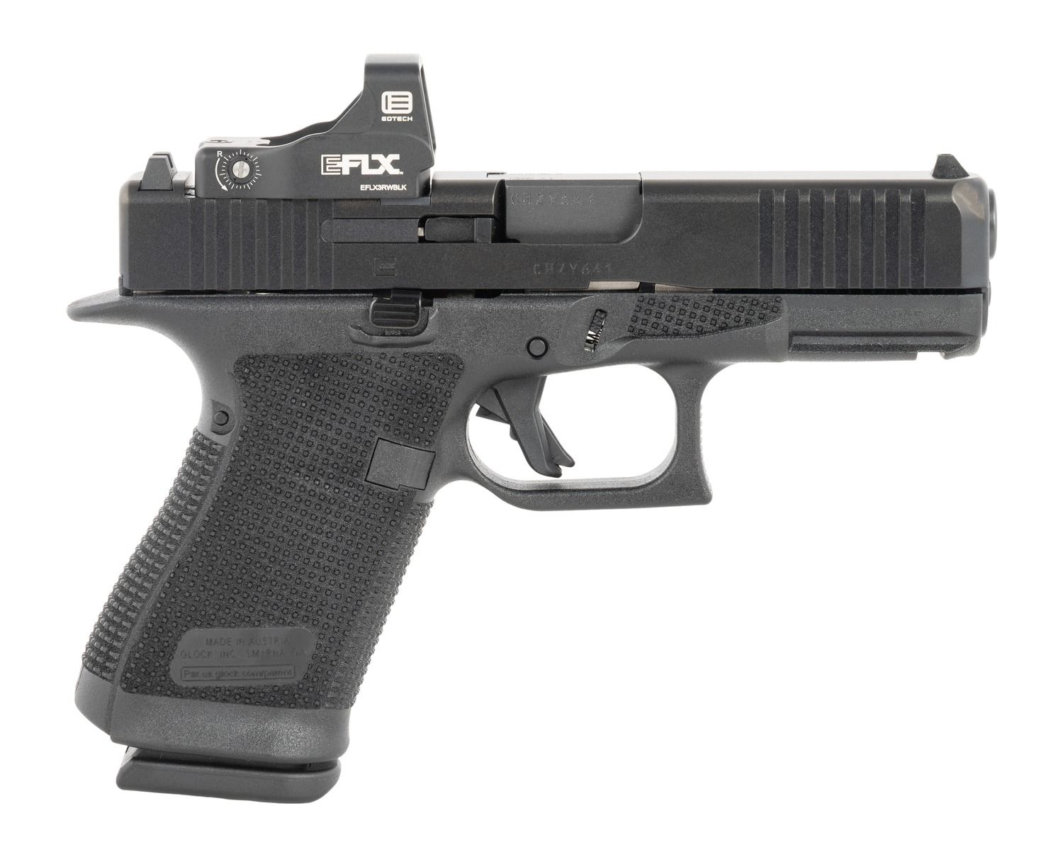 Glock 19 Gen6 Threaded Barrel 9mm Black Pistol w/ EOTech Red Dot