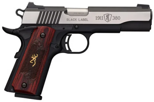 Browning 1911-380 Black Label Medallion Pro .380 ACP Black Stainless Steel Pistol