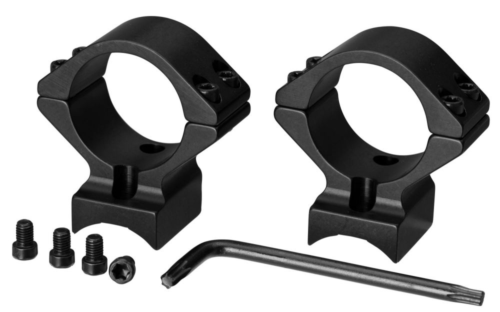 Browning 12338 T-Bolt Integrated Scope Mount/Ring Combo 1 inch Low Matte Black