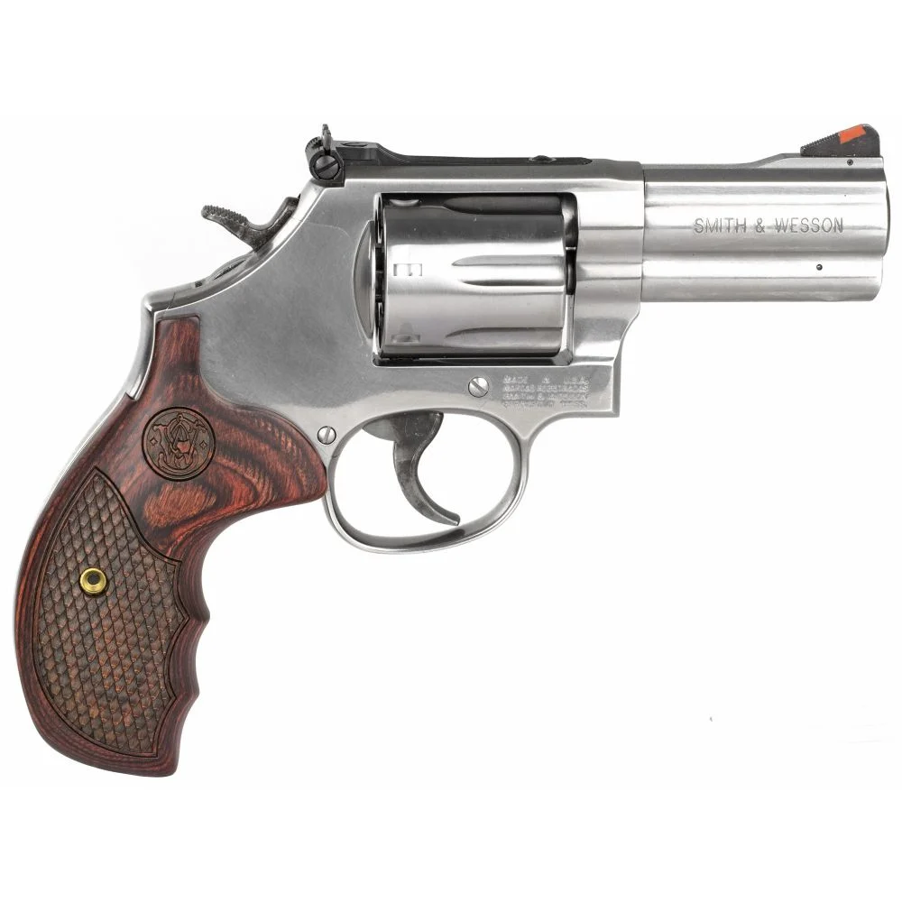 Smith & Wesson 686 Plus Deluxe 3 Inch .357 Mag Satin Stainless Steel Revolver