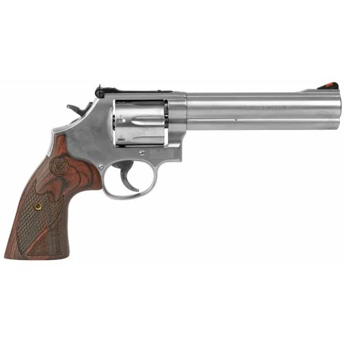 Smith & Wesson 686 Plus Deluxe .357 Mag .38 Special +P Stainless/Silver Revolver
