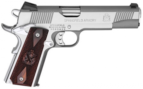 Springfield Armory 1911 Loaded CA Approved .45 ACP Stainless Steel Pistol